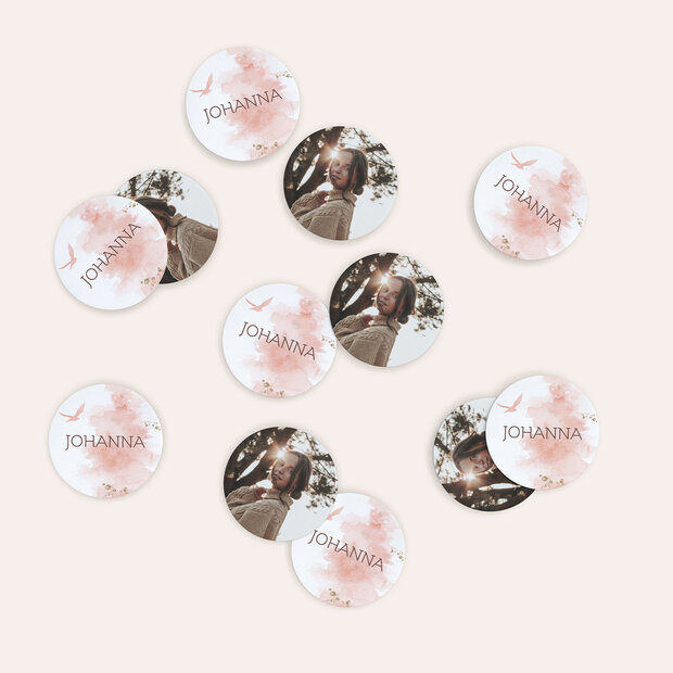 Konfetti Streudeko Firmung - Taubenschwärmerei