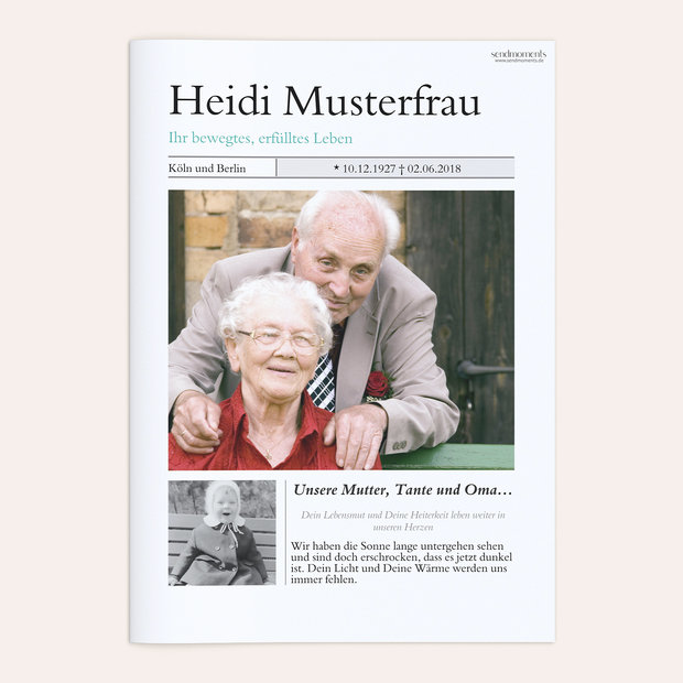 Gedenkzeitung