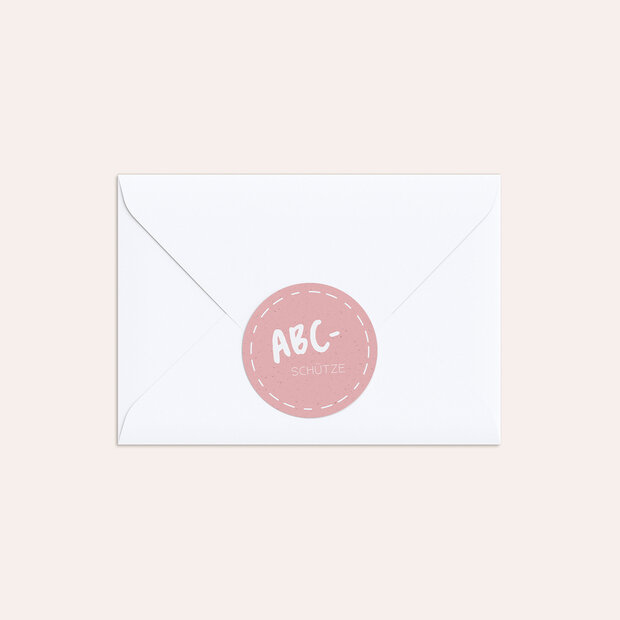 Briefsiegel Einschulung - Kleine Regenbogen