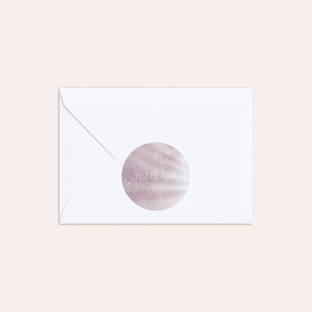 Briefsiegel Taufe - Milky Way Baby