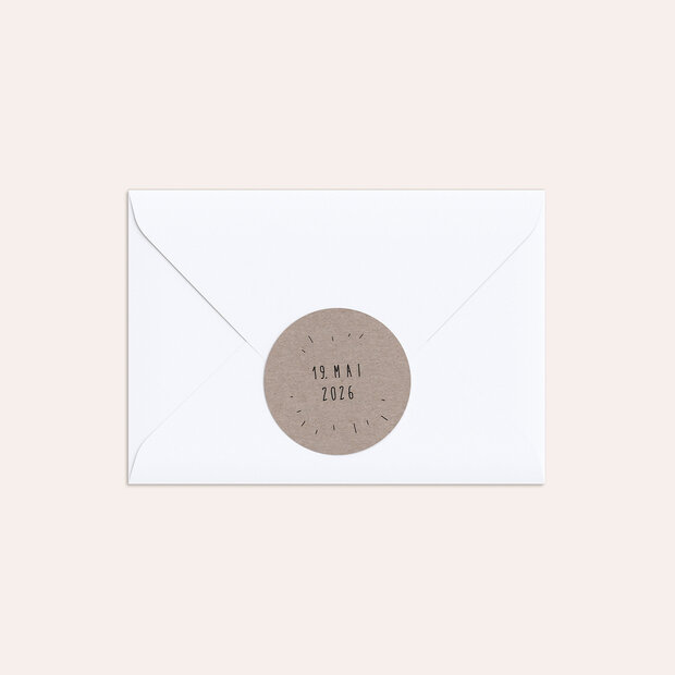 Briefsiegel Jugendweihe - Freudestrahlen