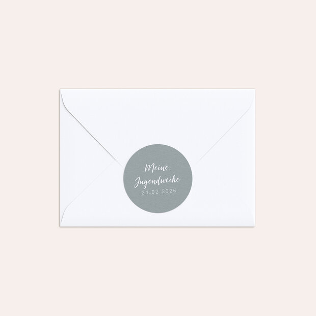 Briefsiegel Jugendweihe - Filmkarte