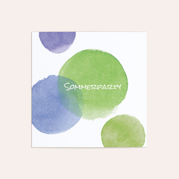 Sommerfest - Sommerfarben