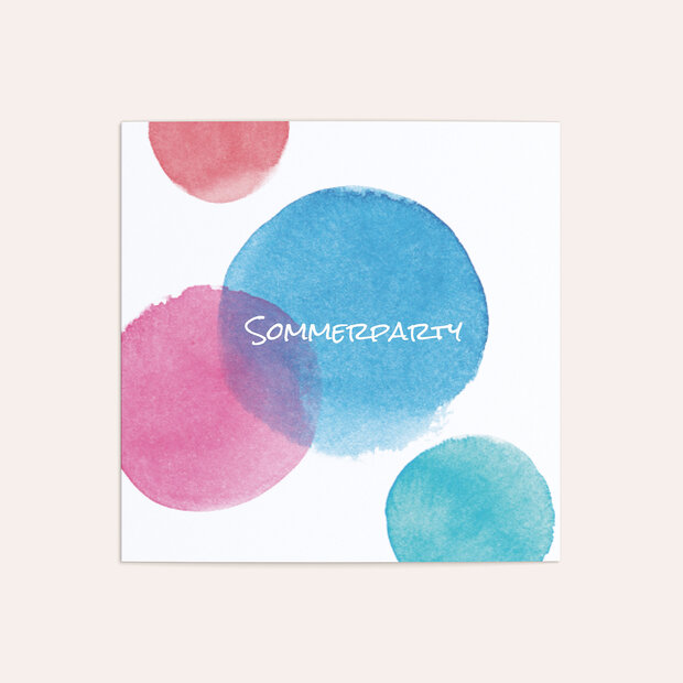 Sommerfest - Sommerfarben