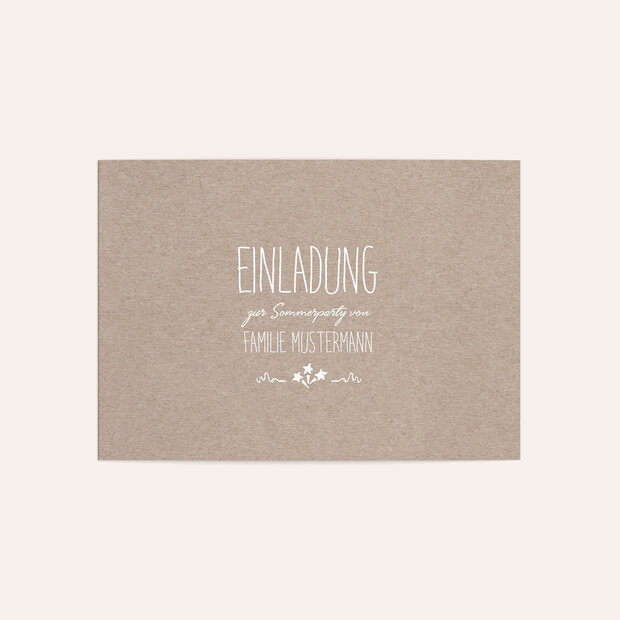 Sommerfest - Rustique