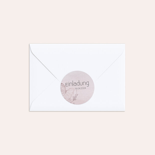 Briefsiegel Kommunion - Frühlingsgarten