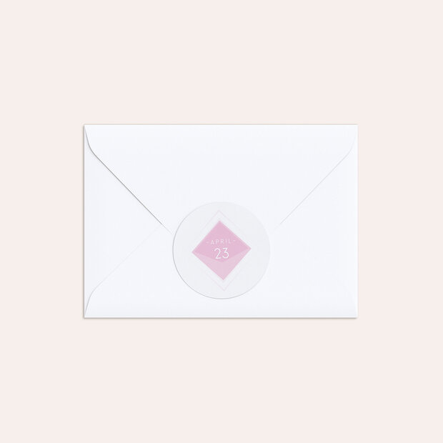 Briefsiegel Kommunion - Bunt gefächert