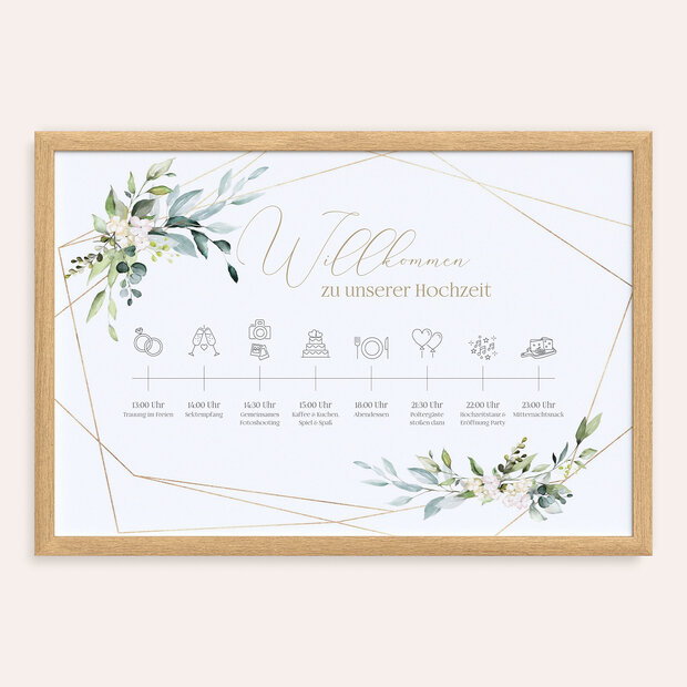 Ablaufplan Hochzeit - Tender Florals
