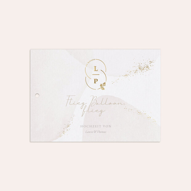 Ballonkarten Hochzeit - Perfect Match