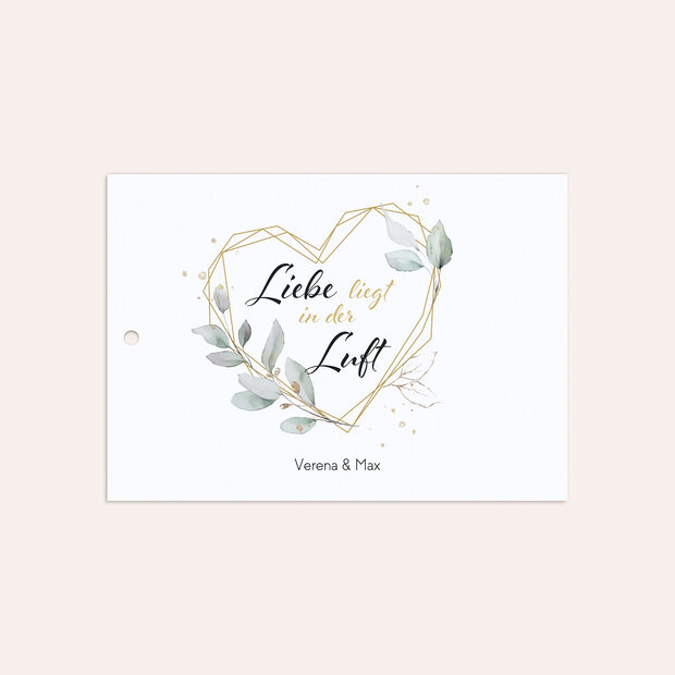 Ballonkarten Hochzeit - Traum der Liebe