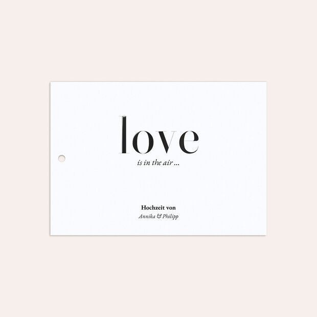 Ballonkarten Hochzeit - Yes, I will