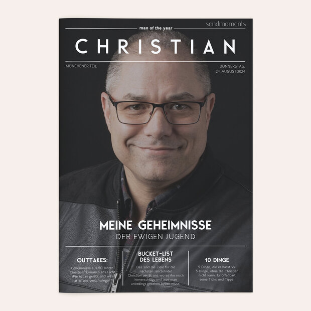 Geburtstagszeitung - “Volle Power”