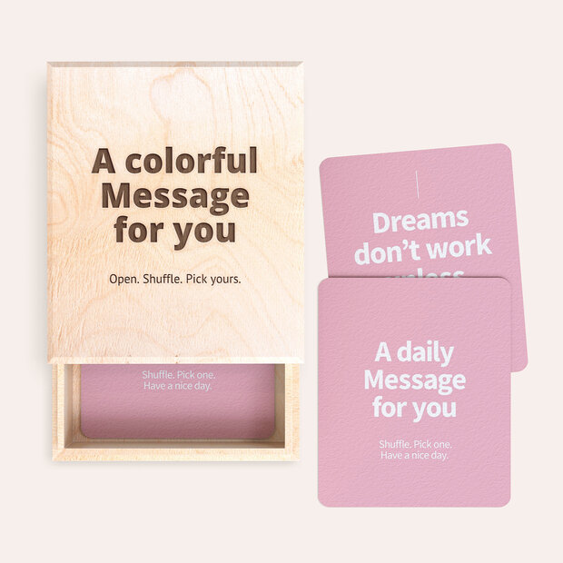 Motivationskarten - A colorful Message