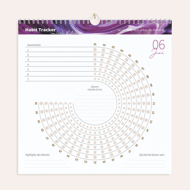Achtsamkeitskalender - Lebenskompass