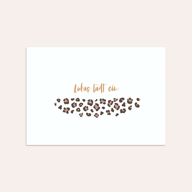 Kindergeburtstag Fröhlicher Safari-Spaß - Briefumschlag “Fröhlicher Safari-Spaß”