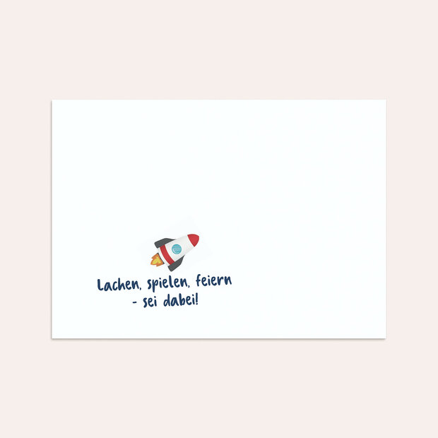 Kindergeburtstag Briefumschläge - Kleine Astronauten