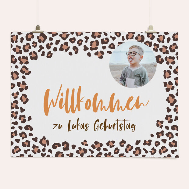 Willkommensschilder