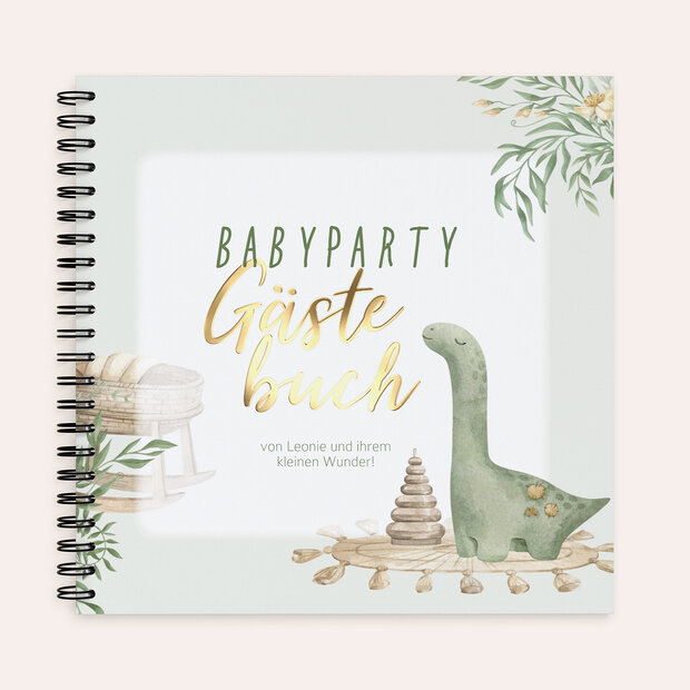 30 Leere Dinosaurier-Party-Einladungskarten – Personalisierbar, 5x7 Zoll, 150 G/m², Wischfest