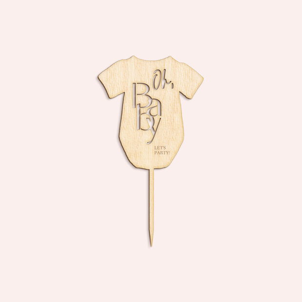 Babyparty Cake Topper - Boho Moho