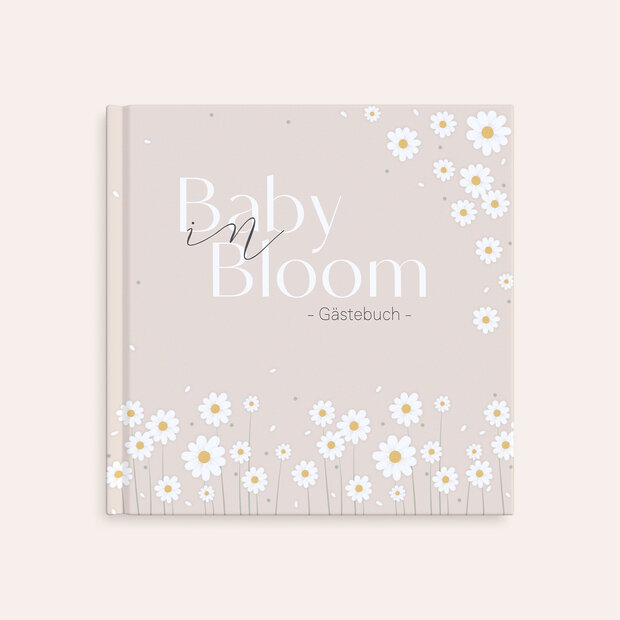 Babyparty Gänseblümchen-Tanz - Gästebuch „Gänseblümchen-Tanz“