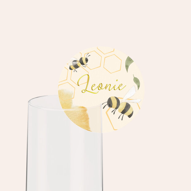 Babyparty Glasanstecker - Beebee