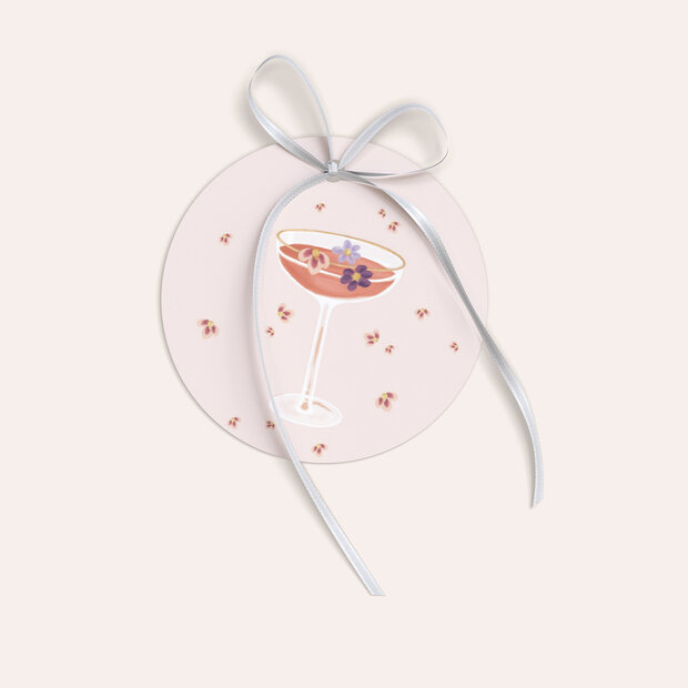 Étiquette cadeau JGA - Cocktail Affairs