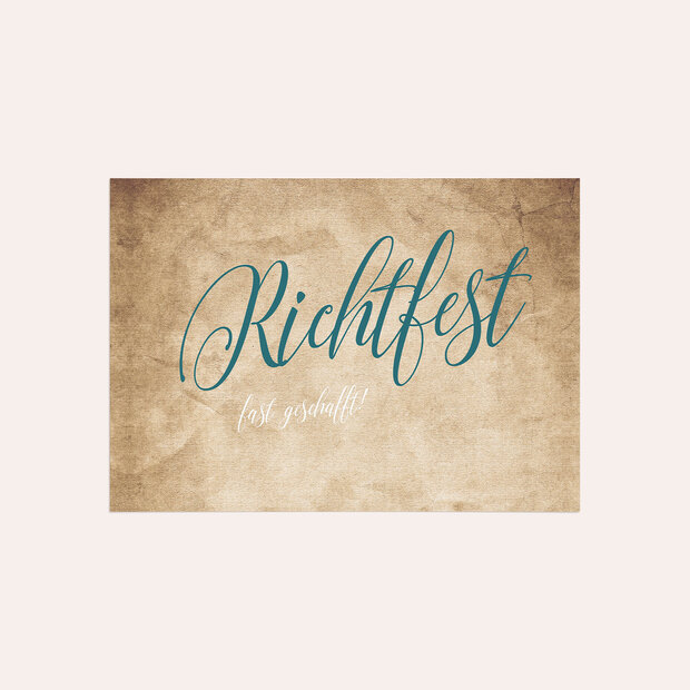 Richtfest - Kupferstich