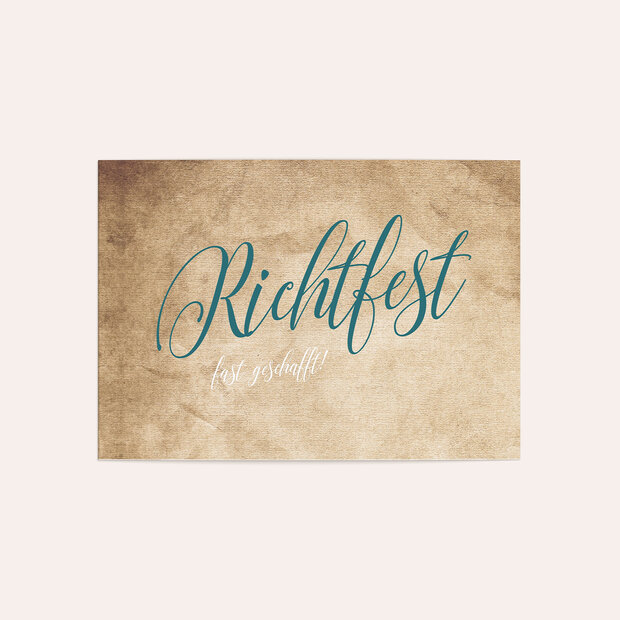 Richtfest - Kupferstich