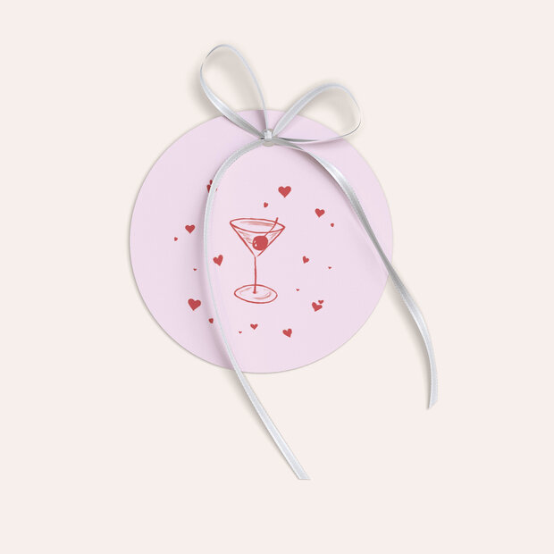 JGA Pinky Mood - Geschenkanhänger „Pinky Mood“