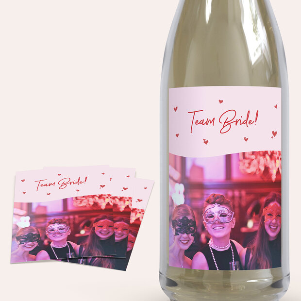JGA Flaschenetiketten - Pinky Mood