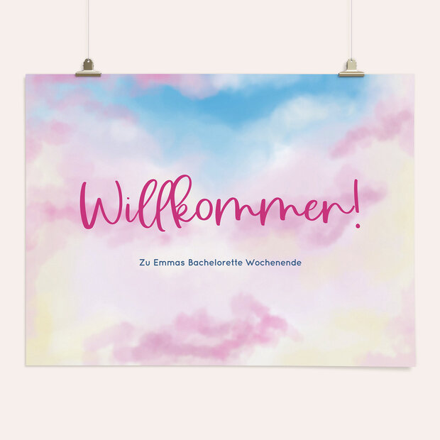JGA Willkommensschilder - Lover Era