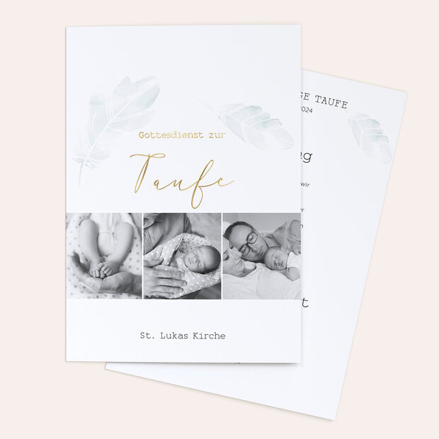 Kirchenhefte Taufe - Bless you