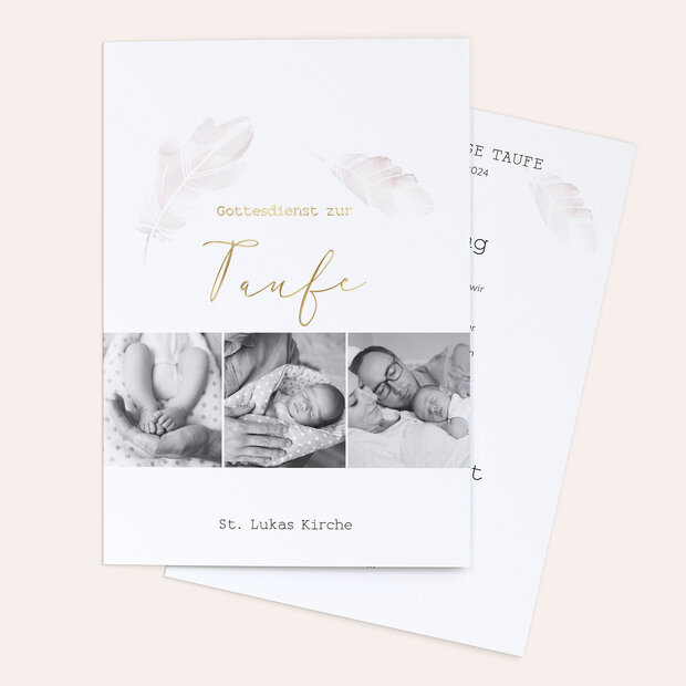Kirchenhefte Taufe - Bless you