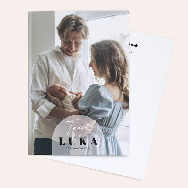 Kirchenhefte Taufe - Portrait des Lebens
