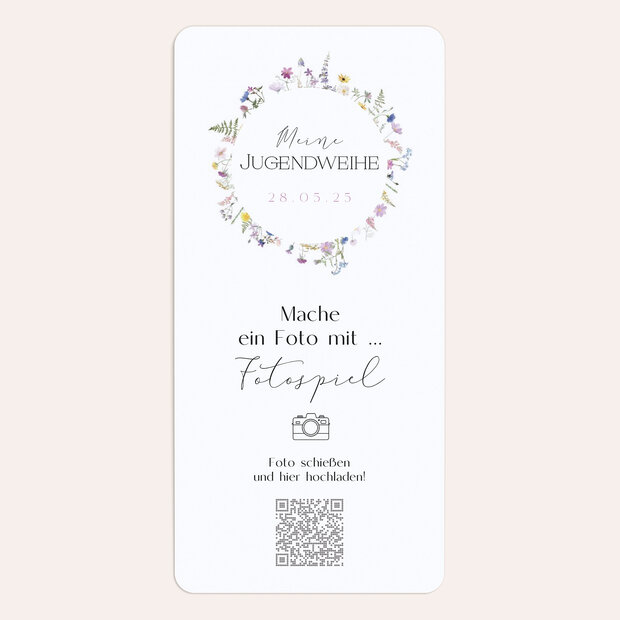 Fotospiele Jugendweihe - Bunter Blütensegen
