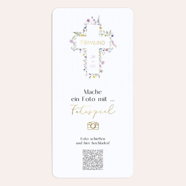 Fotospiele Firmung - Bunter Blütensegen