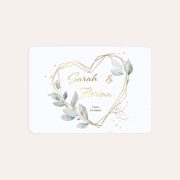 Invitation mariage - Rêve d'amour
