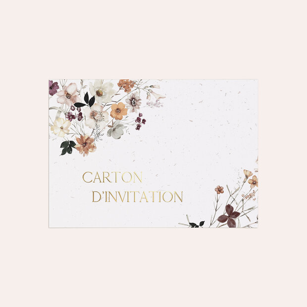 Invitation mariage - Liaison d'amour