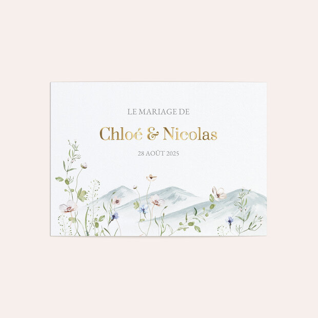 Invitation mariage - Vues de rêve
