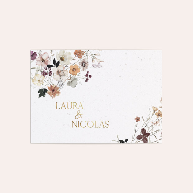 Invitation mariage - Liaison d'amour