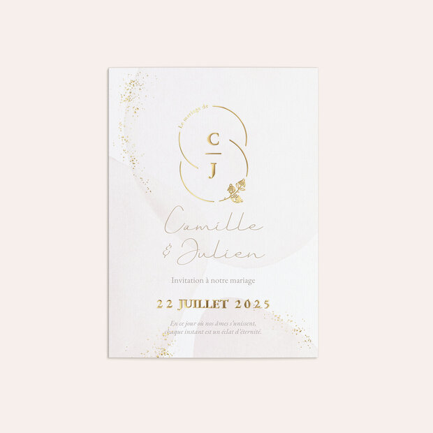 Invitation mariage - Parfait accord