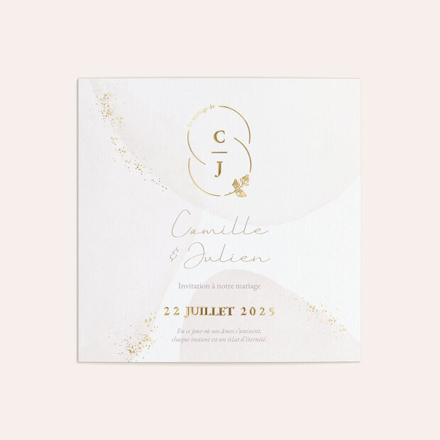 Faire-part mariage - Parfait accord