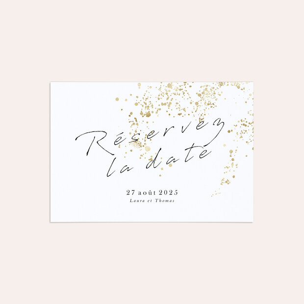 Save The Date mariage - Étincelle de joie