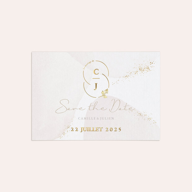 Save The Date mariage - Parfait accord