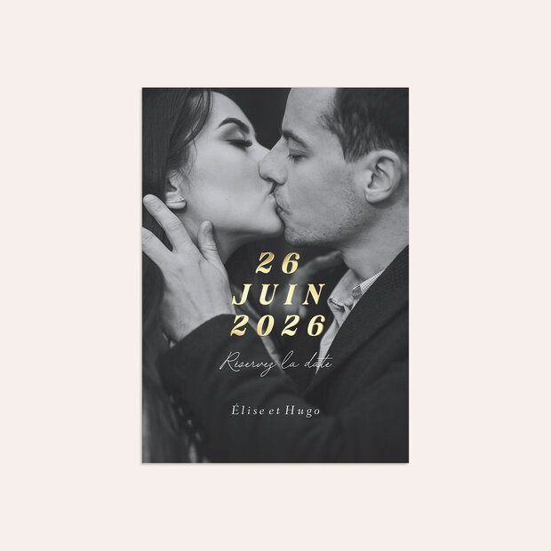 Save The Date mariage - Éternelle promesse