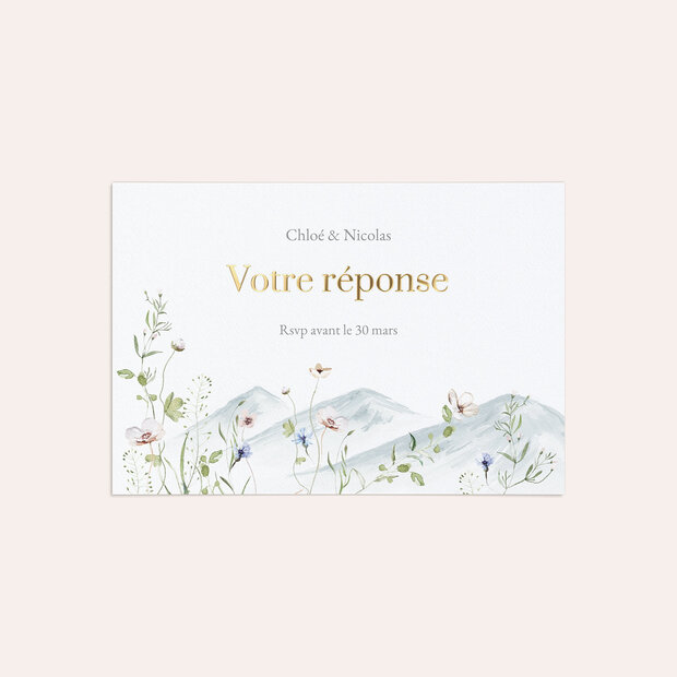Réponse mariage - Vues de rêve