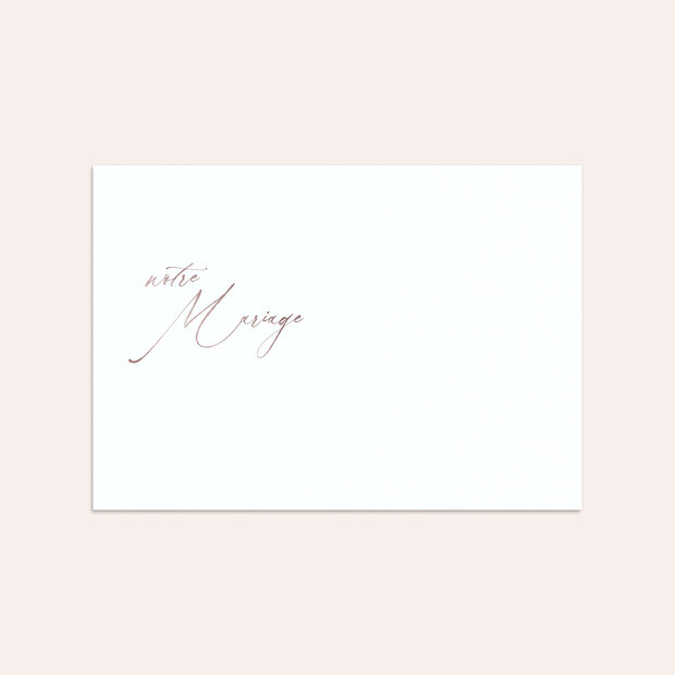 Enveloppe mariage - Message d'amour