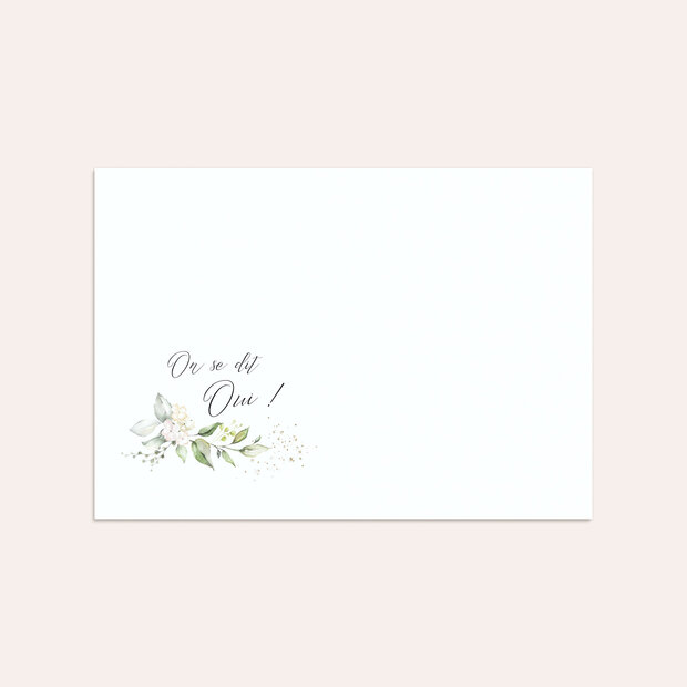 Enveloppe mariage - Élégance chaleureuse