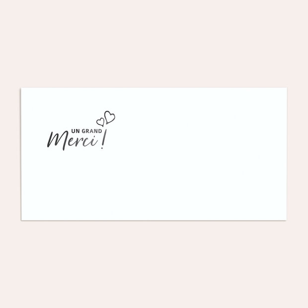 Enveloppe mariage - Cœur et âme