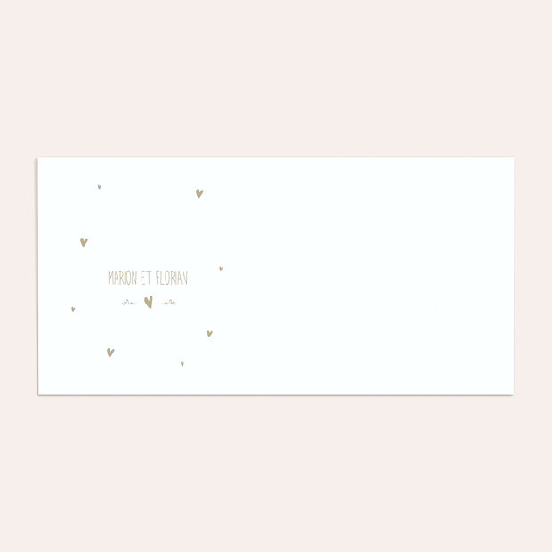 Enveloppe mariage - Amour vintage